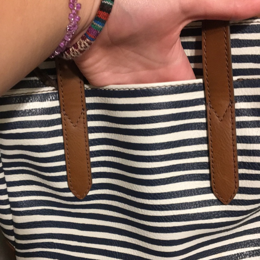 FOSSIL striped bag - Picture 2 of 4